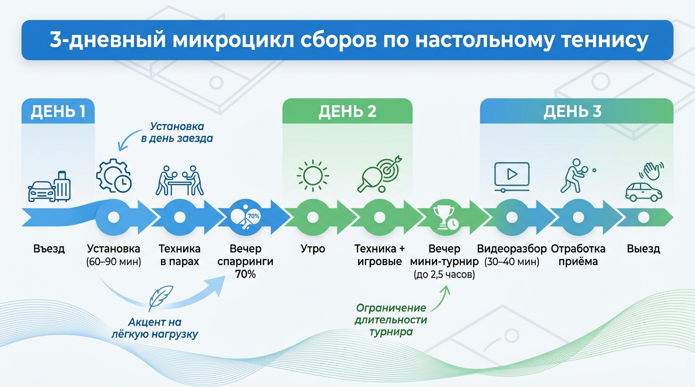 Микроцикл сборов
